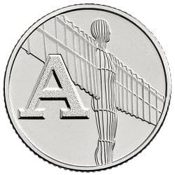 A - Angel of the North 10p 2018