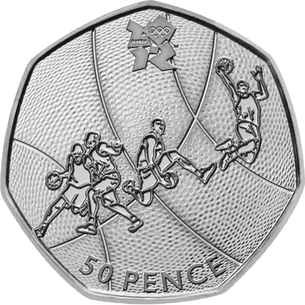 Basketball 50p 2011