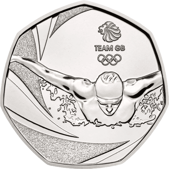 Team GB 50p 2016